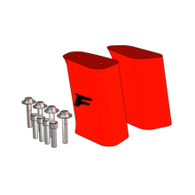 Load image into Gallery viewer, 100mm rear-wing extenders