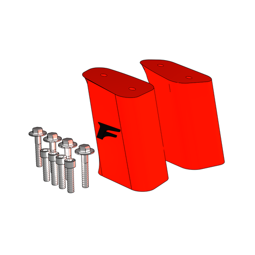 100mm rear-wing extenders