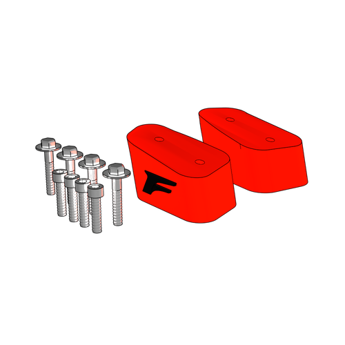RC-F 30mm rear-wing extenders